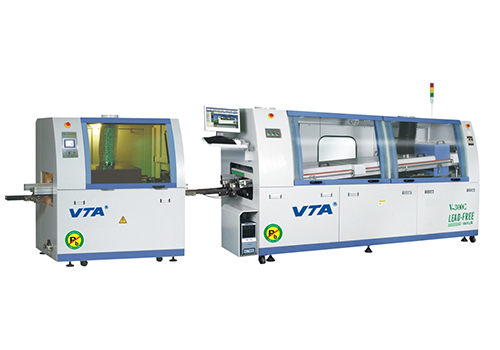 分（fèn）體式（shì）波峰焊（噴霧機+波峰（fēng）焊）